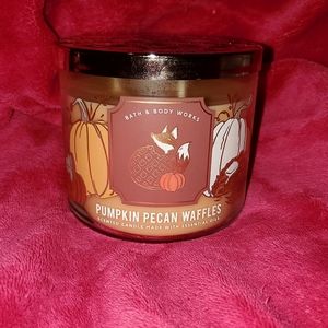 Pumpkin Pecan Waffles 3 Wick Candles